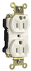 Duplex/Single Receptacle -- PT8200-ILW - Image