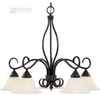 KP-101-5-13 Mid. Chandeliers-Glass Down - 647216 - Capital Lighting, Inc.