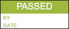 Label, Adhesive, Passed, 16X38Mm, Pk350; Label Type Multicomp Pro - 15R3184 - Newark, An Avnet Company