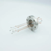 Thermocouple Feedthrough, Type T, 4 Pairs, Screw-type Connector, 2.75″ Conflat Flange - A0795-1-CF - MPF Products, INC.