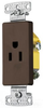 Duplex/Single Receptacle - RRD151 - Hubbell Incorporated
