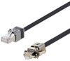 Category 7 S/ftp Die-Cast Rj45 Zero-Halogen Tpu Jacket Gige Patch Cable, Blk, 5.0M Rohs Compliant L-Com - 07AH3311 - Newark, An Avnet Company