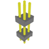 Board Spacers, Stackers (Board to Board) - 612-DW-02-09-G-D-410-ND - DigiKey