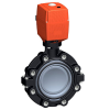Valves - Plastic-Valves - butterfly-Valves - double-eccentric -- 199147542 - Image