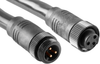 Sensor Cord, 3P, 7/8 Plug-Rcpt, 16.4 ; Connector Type A Amphenol Sine/tuchel - 47AC7668 - Newark, An Avnet Company