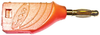 Banana Plug, 15A, Red; Gender Mueller Electric - 83F8064 - Newark, An Avnet Company