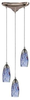 110-3BL Mini Pendants-3 Light Cluster - 415870 - Capital Lighting, Inc.