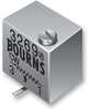 Trimmer, 12 Turn, 500R, 0.25W; Track Resistance Bourns - 99Y9865 - Newark, An Avnet Company