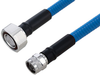 Plenum 7/16 DIN Male to N Male Low PIM Cable 12 Inch Length Using SPP-500-LLPL Coax Using Times Microwave Parts - PE3C6369-12 - Pasternack