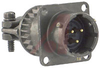 connector,metal circ,class a,wall recept w/clamp,size 12,3 #16 solder pin cont - 70010458 - Allied Electronics, Inc.