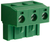 Terminal Block, Pluggable, 3Pos, 14Awg; Pitch Spacing Camdenboss - 01AC6690 - Newark, An Avnet Company