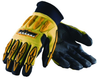 PIP Maximum Safety 120-4000 Black/Yellow Small Nylon/Polyurethane/Spandex/Synthetic Leather Full Fingered Work & General Purpose Gloves - PVC Palm & Fingers Coating - 616314-69574 - 616314-69574 - R. S. Hughes Company, Inc.