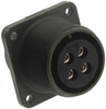 Circular Connector, Receptacle, Size 18, 4 Position, Box; Military Specification Amphenol Industrial - 96J7701 - Newark, An Avnet Company