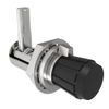 Compression Latch, Self-Adjusting, Medium Size, No Restriction, Knob, 7.1-14.3mm Grip, Zinc Alloy, Chrome Plated, Bright -- 16-10-412-14 - Image