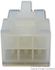 Plug & Socket Housing, Receptacle, Nylon; Product Range Amp Te Connectivity - 90B2339 - Newark, An Avnet Company
