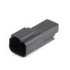 Amphenol Sine Systems AT04-2P-BLK 2-Way Connector Receptacle, DT04-2P-E004 Compatible, Black - 39840 - Waytek, Inc.