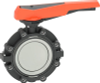 Valves - Plastic-Valves - butterfly-Valves - double-eccentric -- 163578002 - Image
