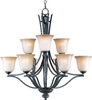 Mid. Chandeliers-Glass Up - 398193 - Light Center (The)