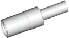 Mini 75 Ohm SMB RF Connector - 903-598P-71S - Amphenol RF