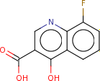 8-Fluoro-4-hydroxyquinoline-3-carboxylic acid -- 4H21-3-X0