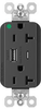 Usb Charger Rcpt, 2Port, 125V, Black; Product Range Legrand Pass & Seymour - 22AC2703 - Newark, An Avnet Company