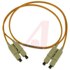 Assembly, Fiber Optic Cable; 62.5/125; Zipcord; 2; Orange; Ceramic - 70041936 - Allied Electronics, Inc.