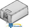ICC Surface Mount Box 1-Port (Package of 25) -- IC107BC1IV