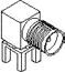 SMA RF Connector - 901-9865 - Amphenol RF