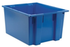 Quantum Stack and Nest Totes - 52747 - U.S. Plastic Corporation