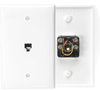 Wall Jacks - 40539-PMW - Leviton Manufacturing