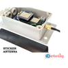 3G 4dBi Adhesive Sticker Antenna With RG174 (L-3Mtr) Cable + SMA Male St. Connector -- ET-WCS-1L3-SMS