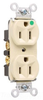 Duplex/Single Receptacle -- 8200-HI - Image