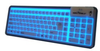 SEAL GLOW Backlit Silicone Keyboard - (USB) - S106G - WETKEYS, LLC