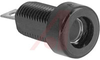Jack, Banana; Nylon; Black; 21/32 in. - 70211147 - Allied Electronics, Inc.