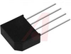 DIODE RECTIFIER BRIDGE SINGLE 400V 4A 4-PIN CASE KBL BULK - 70217662 - Allied Electronics, Inc.