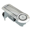 Compression Latch, Lever Latch, Auto Relock, 4 mm Hex Recess, 1-5mm Panel, 18-40mm Grip, Not Sealed, Zinc Alloy, Chrome Plated, Bright -- C2-53-341-3 - Image