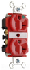 Duplex/Single Receptacle -- 8300-RED - Image