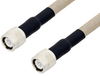 C Male to C Male Cable 72 Inch Length Using RG225 Coax - PE33098-72 - Pasternack