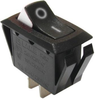 Rocker Switch, Spst, Black/white, Panel; Illumination E-Switch - 24R3887 - Newark, An Avnet Company