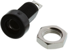 Banana Jack, 15A, Stud, Black; Gender Abbatron Hh Smith - 82T5286 - Newark, An Avnet Company