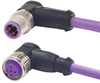 Sensor Cable, 4P, M12 Plug-Receptacle, 10M; Connector Type A Harting - 94X0179 - Newark, An Avnet Company