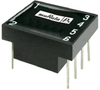 MURATA POWER SOLUTIONS 77208CPulse Transformer, PCB, 1:1:1, 16.3 mH, 3.6 ohm, 482 Vs, 2.5 kV, 772 Series -- 540-77208C - Image