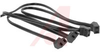 Cord; 24 in.; 45 deg; 2; C45; UL Listed, CSA Certified; Blunt Cut - 70103657 - Allied Electronics, Inc.