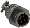 Circular Connector, Receptacle, Size 8, 4 Position, Cable; Product Range Amphenol Industrial - 69K7212 - Newark, An Avnet Company