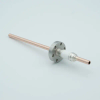 Power Feedthrough, 12,000 Volts, 1 Tube, 0.25″ Copper Conductor, 1.33″ Conflat Flange - A0049-2-CF - MPF Products, INC.