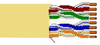 Unshielded Multipair Cable 4Pr 1000Ft 300V Gold; Cable Shielding Belden - 01F165 - Newark, An Avnet Company
