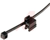 Cable Tie and Edge Clip 50lb, 7.9in, EC5B Pan Thickness .04-.12in, PA66UV tie - 70163301 - Allied Electronics, Inc.