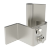 Removable Concealed Hinge, Concealed Assembly, Stainless Steel, Electropolished - N6-DHIM-4040F-SS - Southco