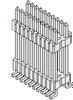 Micro Pitch Board-to-Board Terminal Strip - HDWM Series - Samtec Inc.