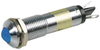 Panel Indicator, 9.5Mm, Blue, 6Vdc; Led Color Dialight - 96Y6435 - Newark, An Avnet Company